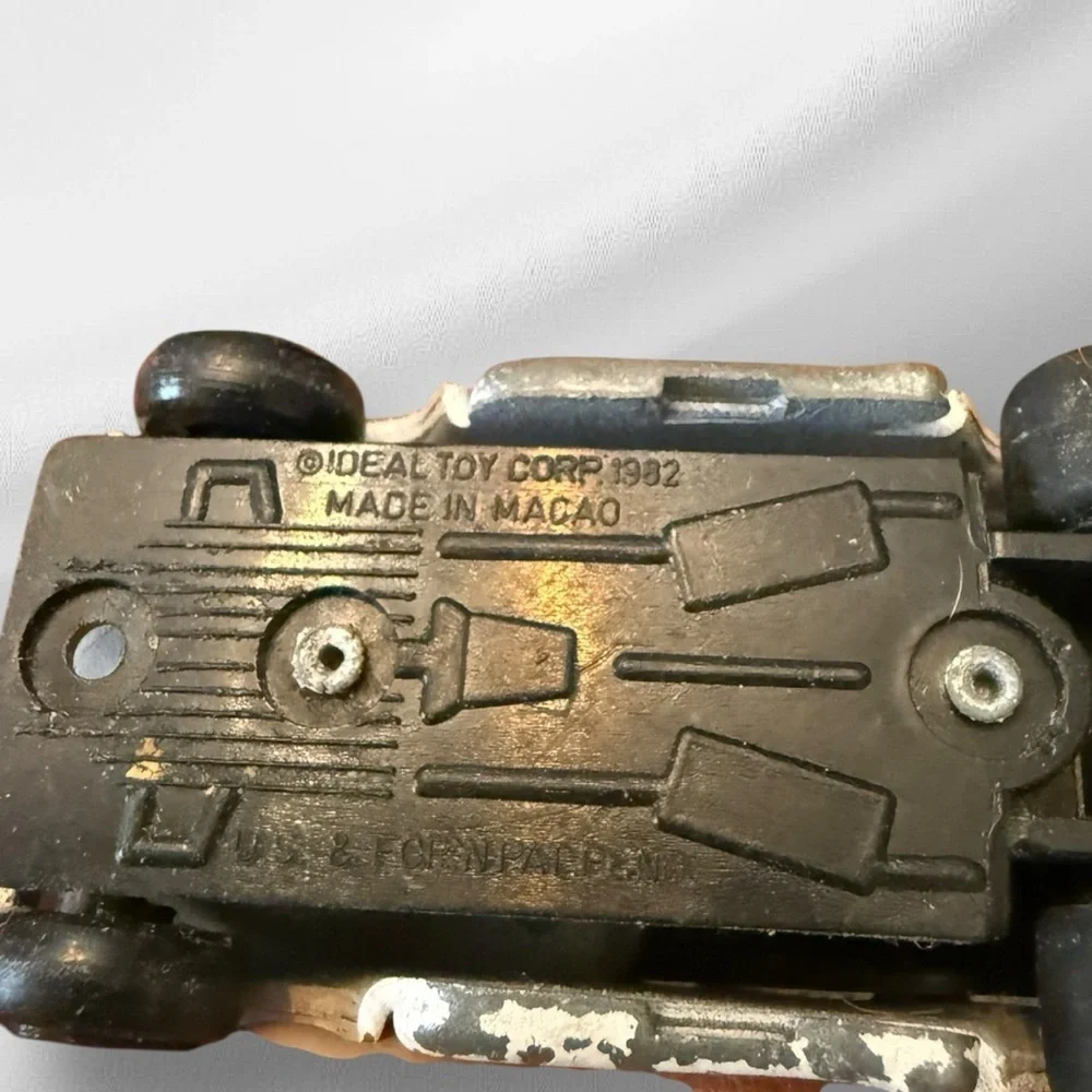 Vintage Ideal Toy Company 1982‎ Slam Shifters Jeep Wrangler with Flames